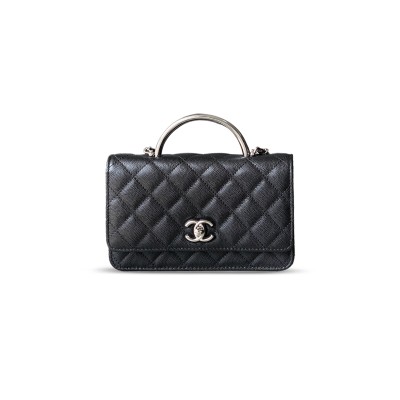 CHANEL MINI WALLET ON CHAIN FLAP 372911 (19*12*3.5cm)